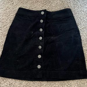 Corduroy skirt